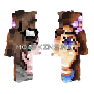 Me And Luna Chat Minecraft skin