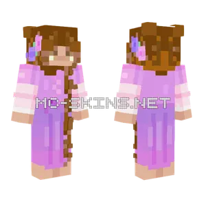 Me As Rapunzel Minecraft skin