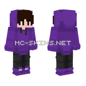Me But Purpled Minecraft skin