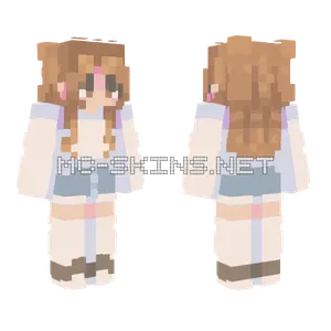 Me D Girl Minecraft skin