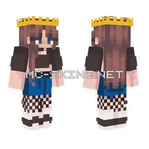 Me With A Crown Minecraft skin