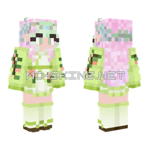 Meadow OC Kimono Minecraft skin