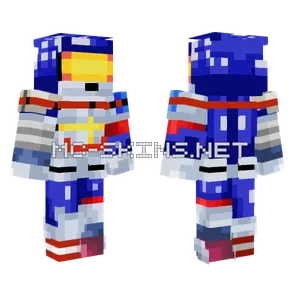Meca Sonic Minecraft skin