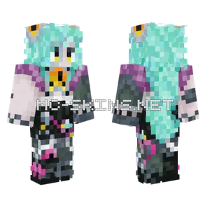 Mech Maiden Sarcophagurl MNC Minecraft skin