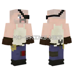 Mechanic Survivor Minecraft skin