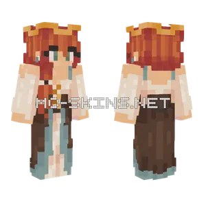Medieval Girl Outfit Minecraft skin
