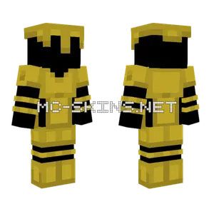 Medieval Gold Hive Armour Minecraft skin