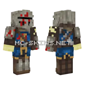 Medieval Knight Survivor Minecraft skin