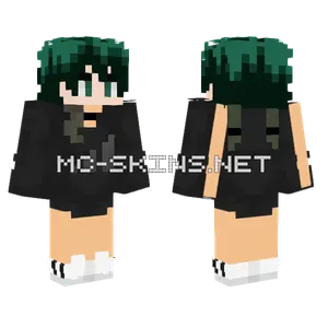 Meeeee Green Outfit Minecraft skin