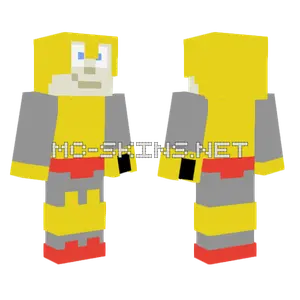 Mega Pac Man Minecraft skin