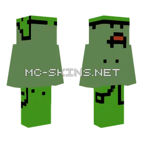Mega Zombie From Unturned Minecraft skin