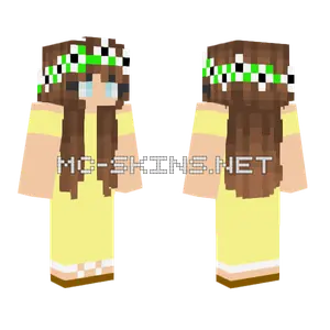 Mejumpsuit Yellow Outfit Minecraft skin