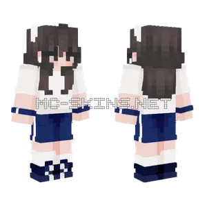 Melanie Lopez PE Uniform Minecraft skin