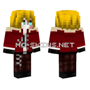 Mello Death Note Jacket Minecraft skin