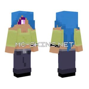 Melody Pride Month Minecraft skin
