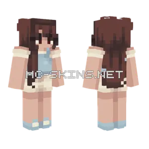 Melting Girl Minecraft skin