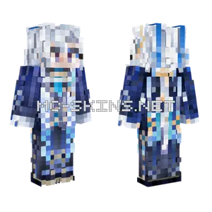 Melusant Gift Neuvillette Genshin Impact Minecraft skin