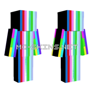 Meme Glitch Skin Minecraft skin