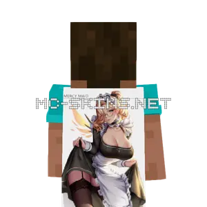 Mercy Maid cape, outside and lining