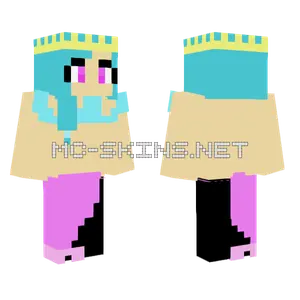 Mermaid Minecraft skin