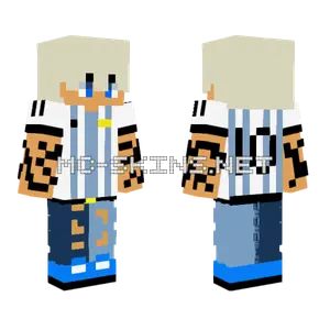 Messi Fan Trayden Minecraft skin