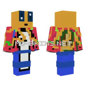 Messy 74 Minecraft skin