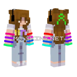 Messy Ace Minecraft skin