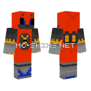Metal Flame My Version Minecraft skin