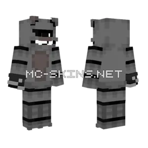 Metal Foxy Minecraft skin