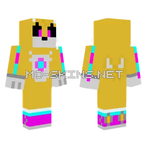 Metal Rails Character Minecraft skin