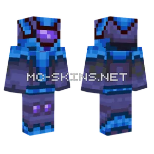 Meteor Armor Blue Terraria Minecraft skin