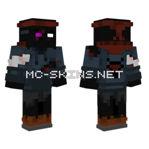 Meteoroid Red Hood Survivor Minecraft skin