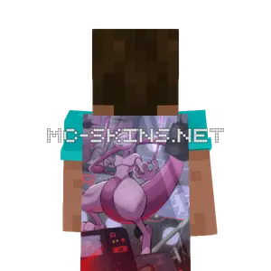Mew Angry cape, outside and lining