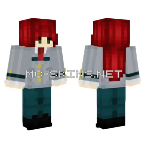 MHA Uniform Skin Minecraft skin