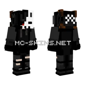 Michael Black Outfit Minecraft skin