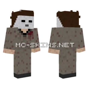Michael Myers Halloween 6 Minecraft skin