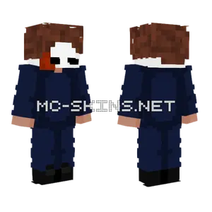Michael Myers Killer Minecraft skin
