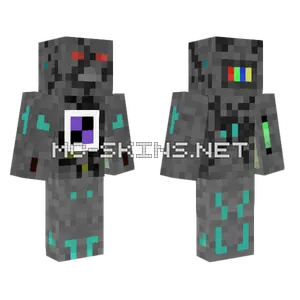 Mici Robot Corruption Minecraft skin