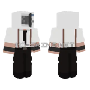 Microwave Head Minecraft skin