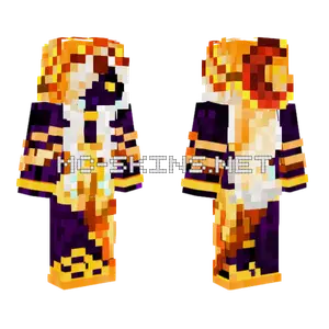 Middayluna Celestial Being Minecraft skin