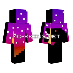 Midnight Dino Minecraft skin