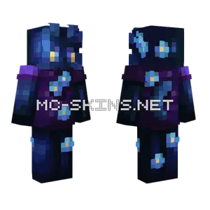 Midnight Flowers Minecraft skin