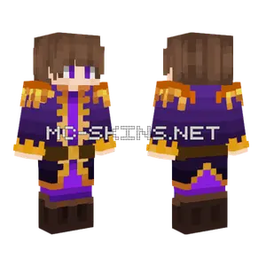 Midnight Monarch Minecraft skin