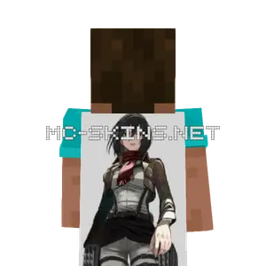 Mikasa Ackerman Military cape, outside and lining
