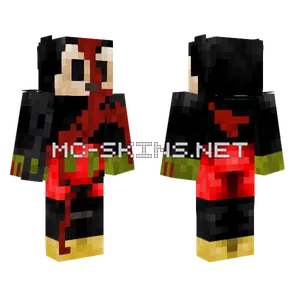 Mikkemus Halloween Minecraft skin