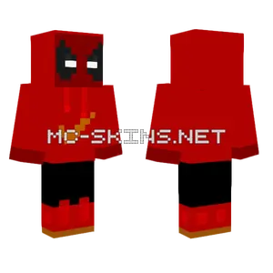 Mikl Deadpool Mask Minecraft skin
