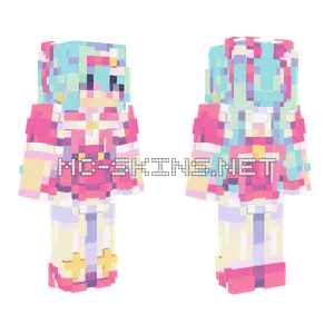 Miku Hatsune Minecraft skin