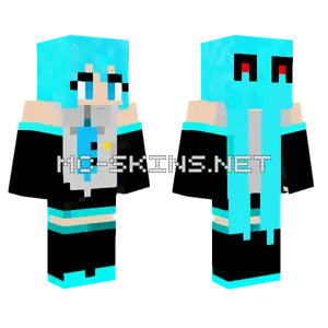 Miku Hatsune Minecraft skin