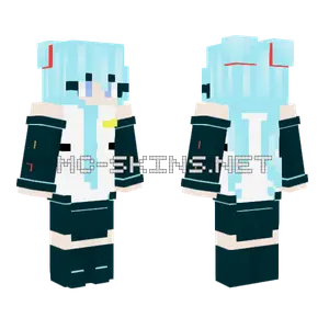 Miku Hatsune Minecraft skin