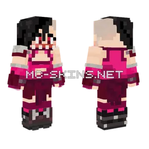 Mileena Minecraft skin